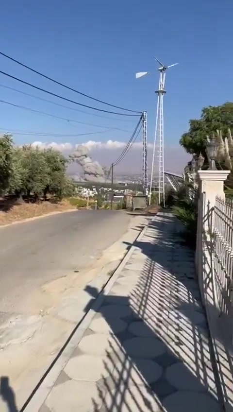 Israeli raid at the direction of Niha Plain