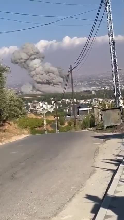 Israeli raid at the direction of Niha Plain