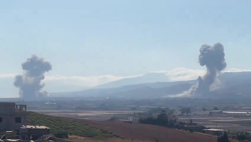 A while ago, Israeli airstrikes were reported in Baalbek, Lebanon