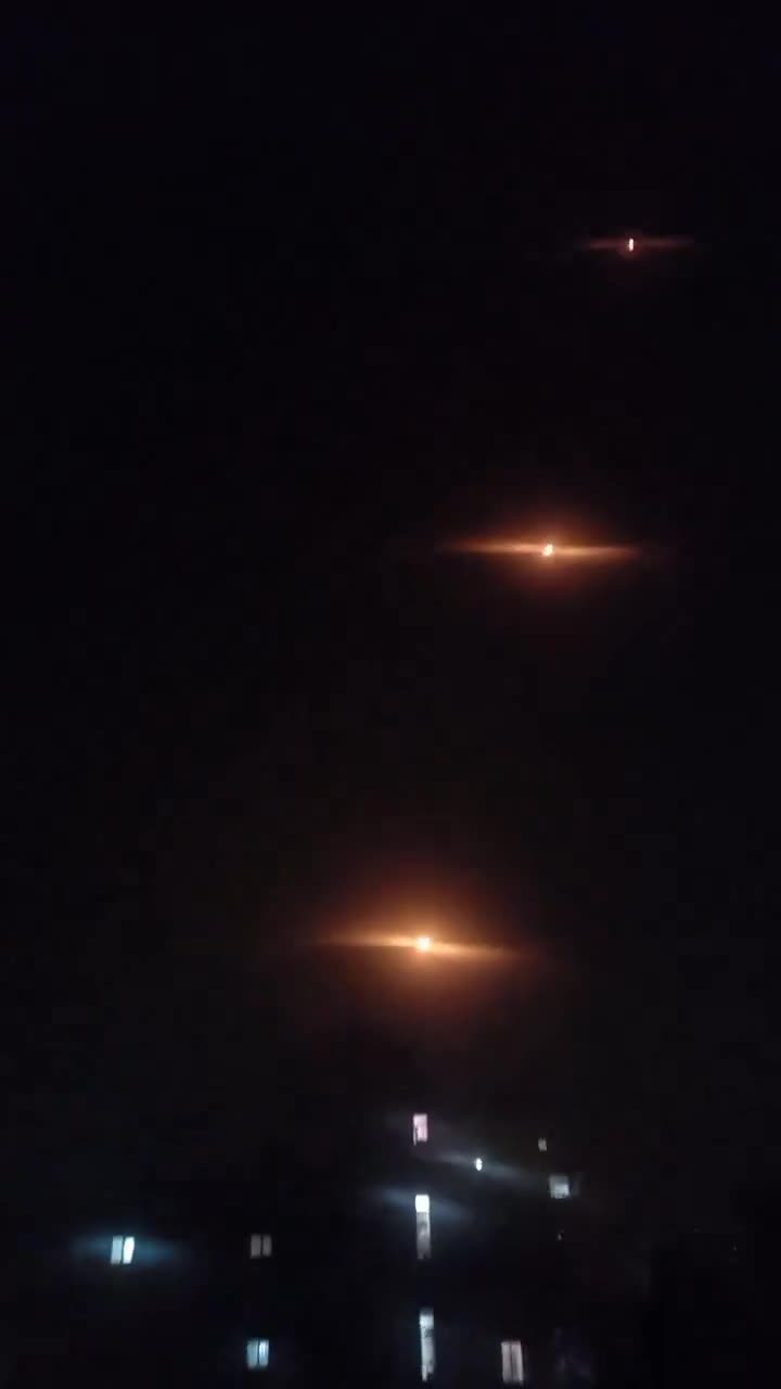 Video of missiles from Karaj