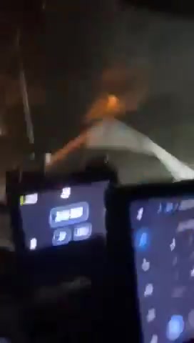 Footage appearing to show the Impact of an Iranian Ballistic Missile tonight in the Tel Aviv Area of Central Israel