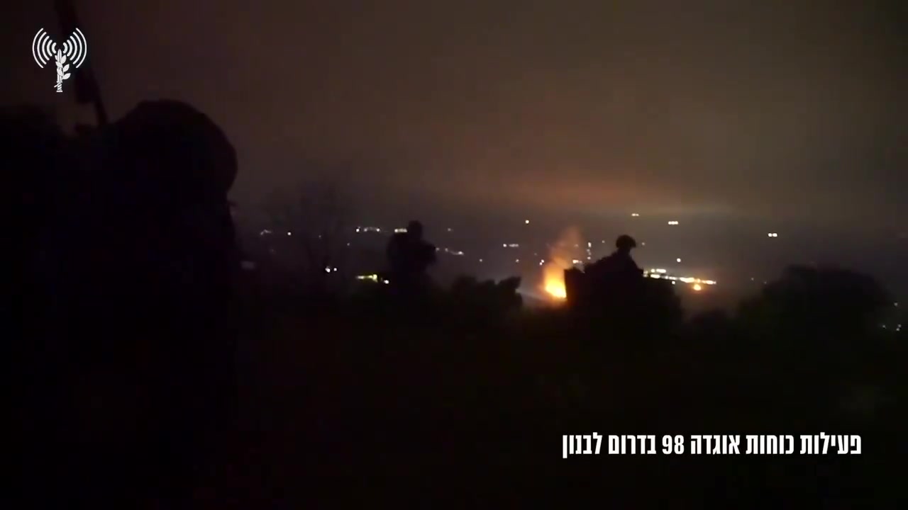 Destroying militants and destroying Hezbollah combat compounds: first Israeli army  video of the fighters of the commando brigade and the paratroopers in southern Lebanon 