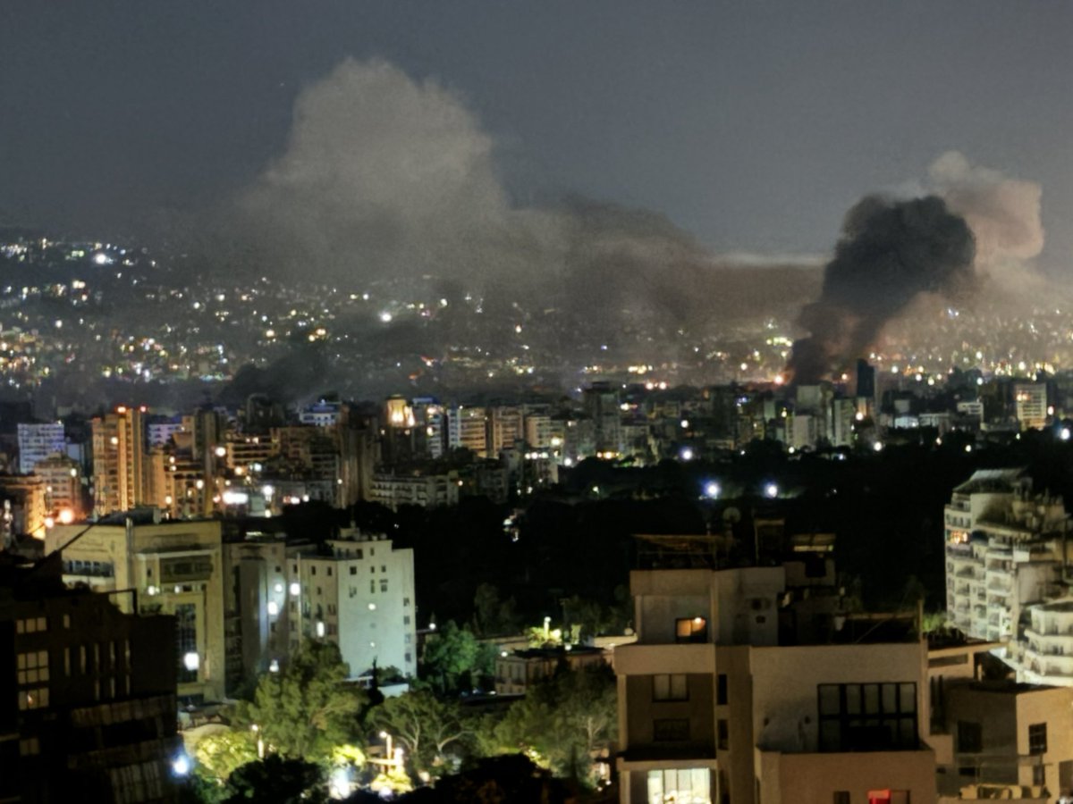 El quinto ataque aéreo sobre Dahieh esta noche