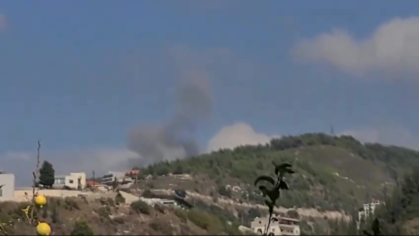 Frappe aérienne israélienne sur la ville d'Al-Maaysra - Ftouh Keserwan (au sud de Byblos)