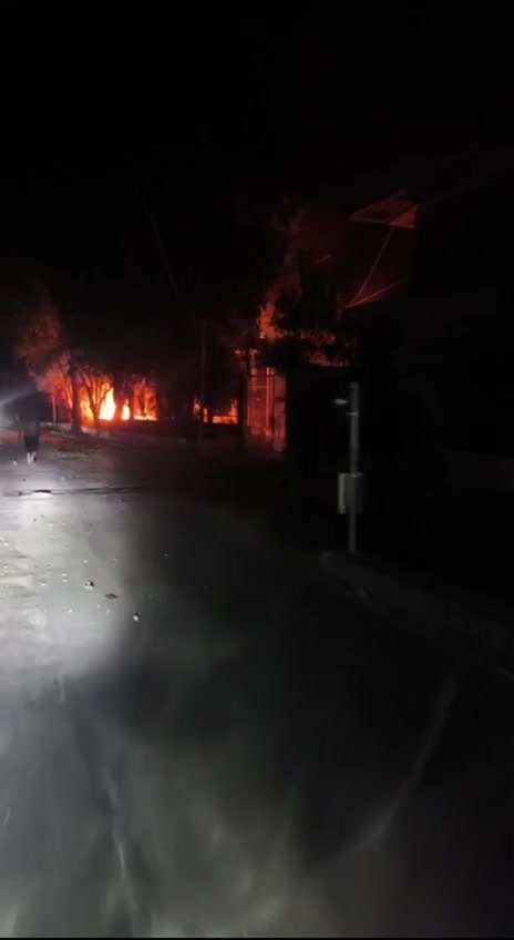 Escenas de los ataques aéreos en la zona de Al-Marija, en los suburbios del sur de Beirut