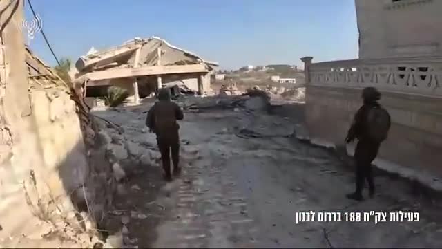 Las fuerzas israelíes que operan en el sur del Líbano descubren decenas de equipos de combate abandonados por Hezbolá. Las fuerzas de la 188ª Brigada Blindada llevaron a cabo operaciones de combate terrestre en el sur del Líbano durante los últimos días y se incautaron de una gran cantidad de municiones, incluidos misiles antitanque y otros misiles.