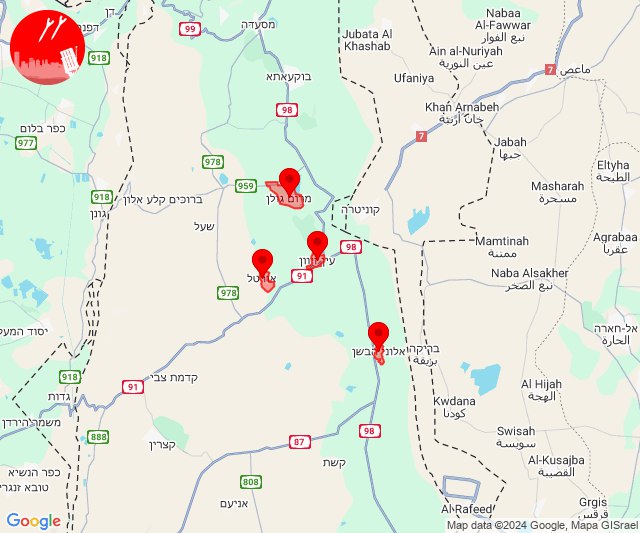 Drone infiltration alerts in North Golan