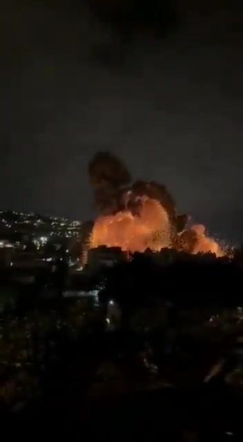 Las imágenes del violento ataque israelí en los suburbios del sur de Beirut resonaron en los pueblos de Metn y Monte Líbano, donde los residentes sintieron fuertes temblores.