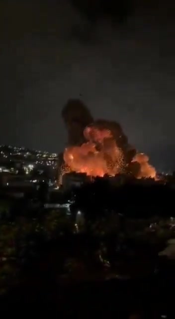 Beelden van de gewelddadige Israëlische aanval op de zuidelijke buitenwijken van Beiroet waren te horen in de dorpen Metn en Mount Lebanon, waar bewoners zware trillingen voelden.