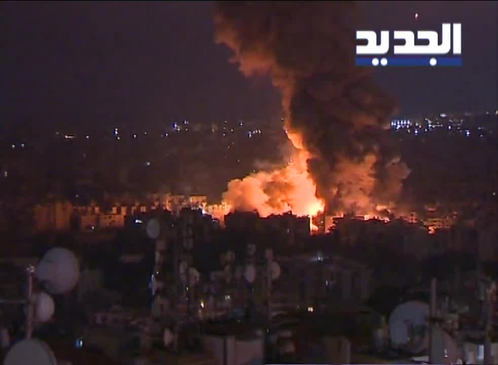 Enormes explosiones sacuden la zona de Santa Teresa en el sur de Beirut tras violentos ataques israelíes contra la zona