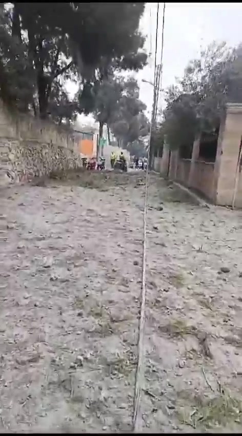 The aftermath of the raid that targeted the town of Harouf, south Lebanon