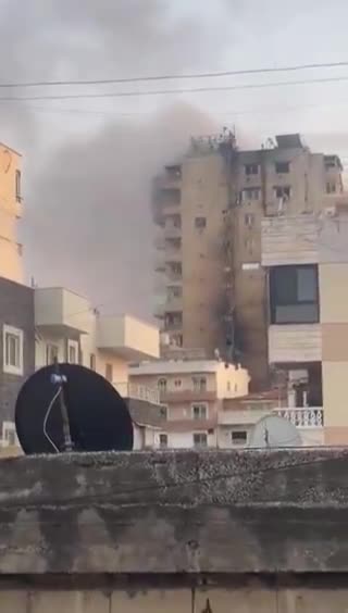 Una redada tuvo como objetivo el edificio de la Torre Awda en Tiro