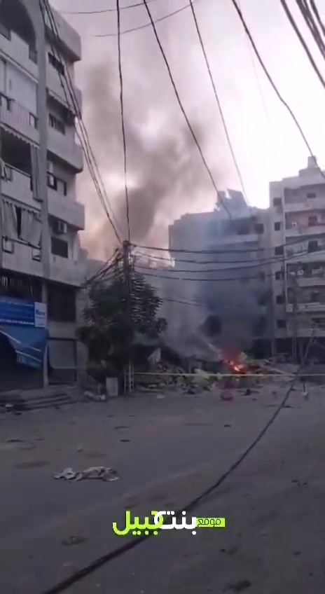 İsrailliler, tam saat 07:50'de Beyrut'un güney banliyösü olan Tahvitat el-Gadir bölgesini bir drone saldırısıyla hedef aldı.