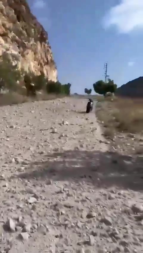 Un ataque israelí corta una carretera entre las localidades de Zrarieh y Tayr Falsay, al sur del Líbano