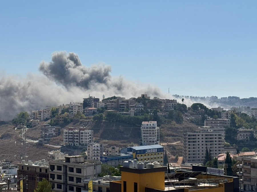 Ataques aéreos en Nabatieh