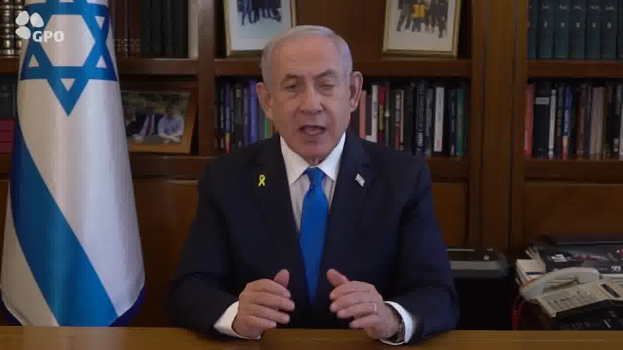 El primer ministro Netanyahu en un discurso a los ciudadanos del Líbano: Dañamos las capacidades de Hezbolá; matamos a Nasrallah, al sucesor de Nasrallah, y al sucesor del sucesor de Nasrallah.