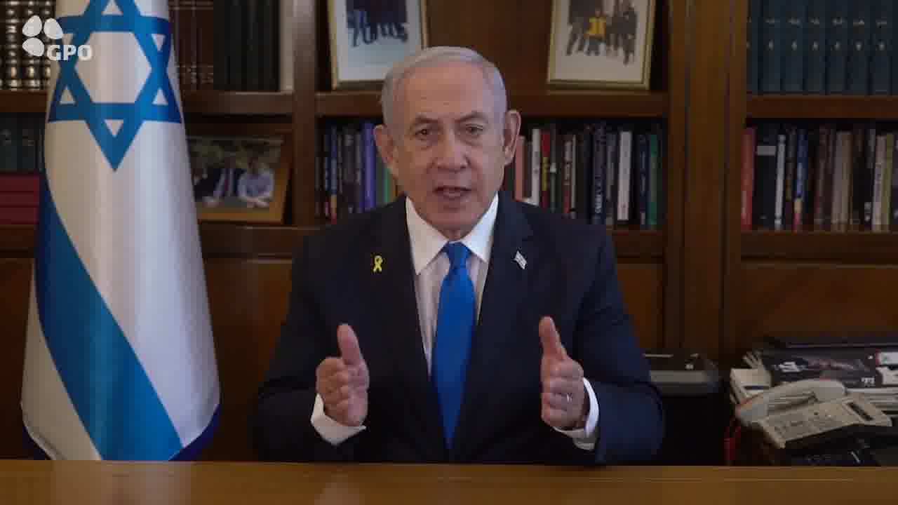 El primer ministro Netanyahu en un discurso a los ciudadanos del Líbano: Dañamos las capacidades de Hezbolá; matamos a Nasrallah, al sucesor de Nasrallah, y al sucesor del sucesor de Nasrallah.