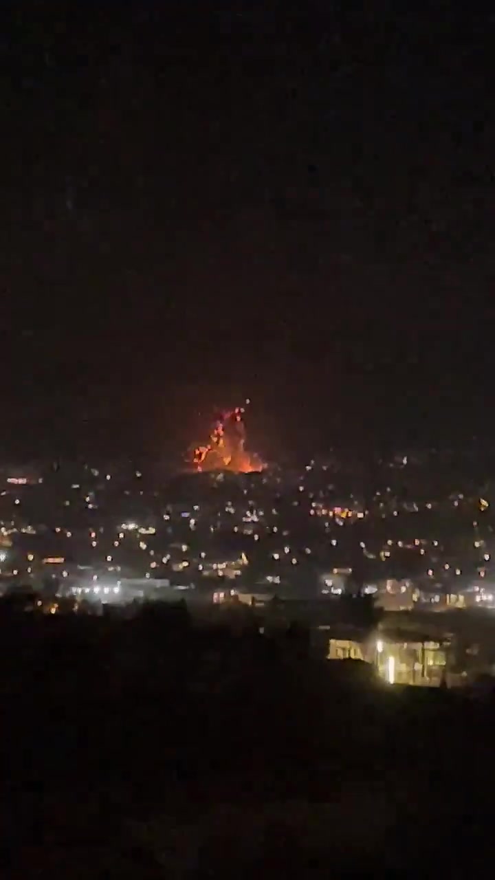 Le raid israélien qui a ciblé la ville de Nabi Sheet il y a peu de temps