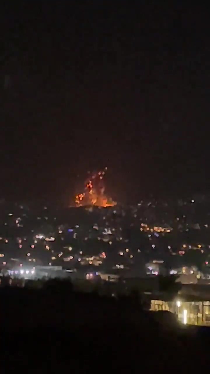 Le raid israélien qui a ciblé la ville de Nabi Sheet il y a peu de temps