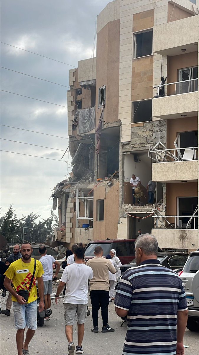 Ataque israelí ataca un apartamento entre Barja y Jiyeh