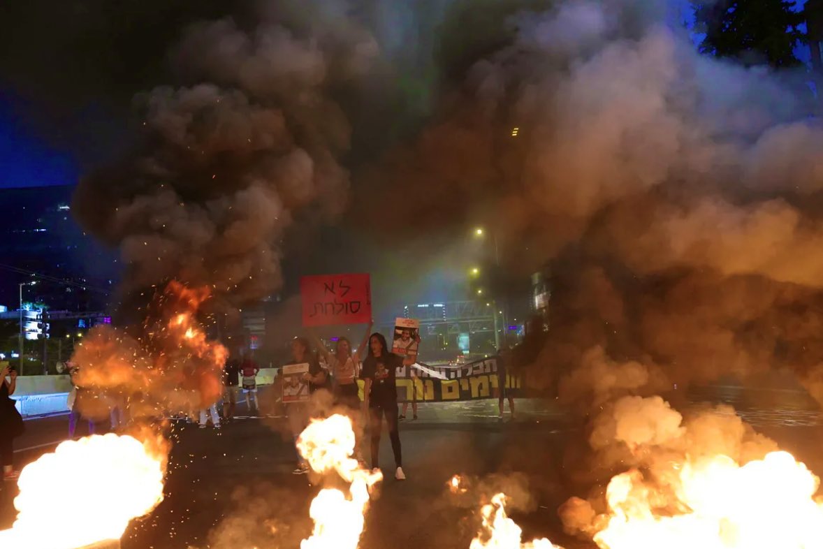 Cinq personnes arrêtées jusqu'à présent lors des manifestations à Tel-Aviv