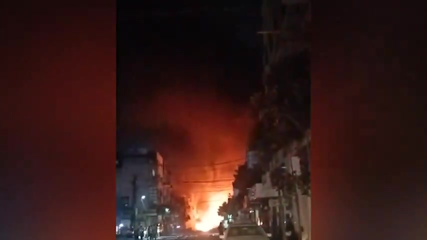 Exército israelense lançou dois ataques no centro de Nabatieh, no sul do Líbano