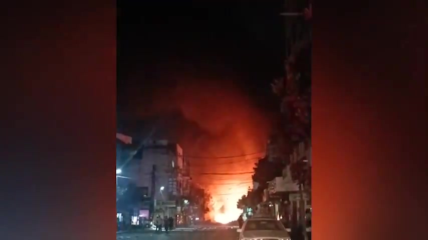 Exército israelense lançou dois ataques no centro de Nabatieh, no sul do Líbano