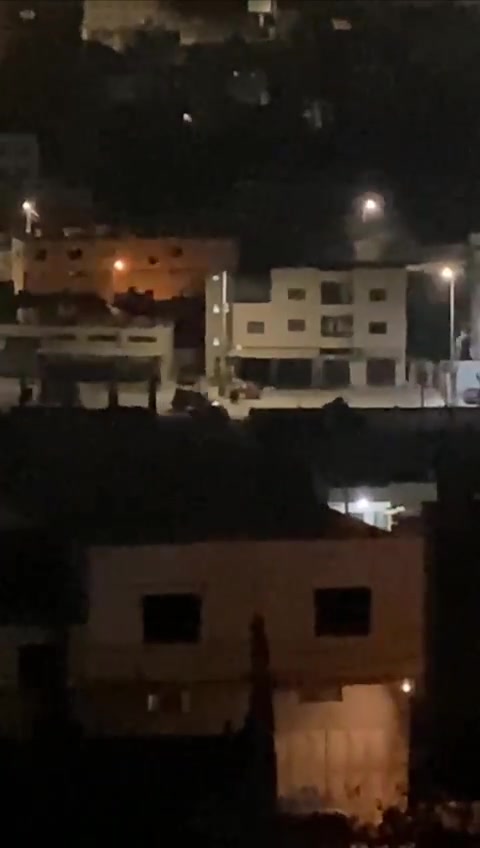 Nablus'un doğusuna yeni askeri takviyeler geliyor.