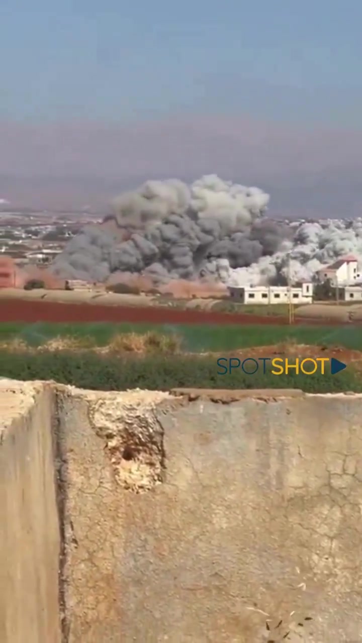 Gewelddadige Israëlische invallen richten zich op de stad Sareen in de Bekaa