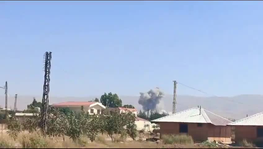 Le raid sur la région de Safri dans la Bekaa