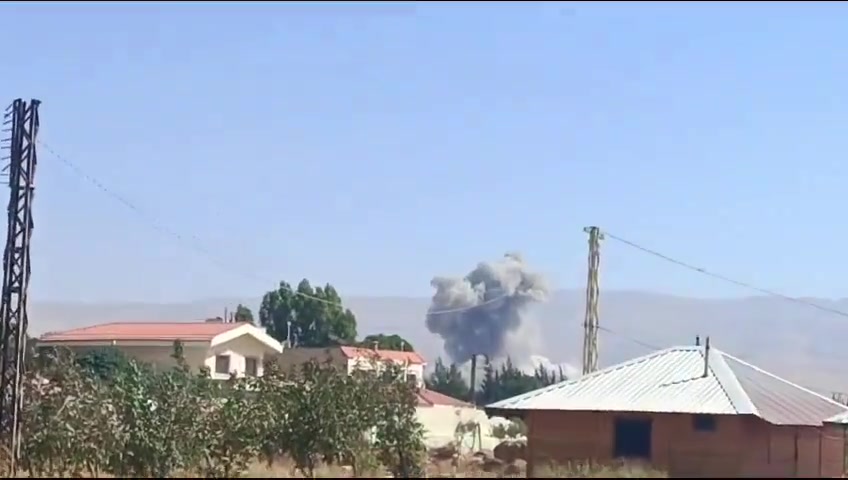 De inval in het Safri-gebied in de Bekaa