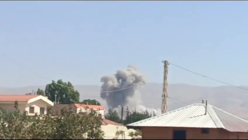 O ataque na área de Safri em Bekaa