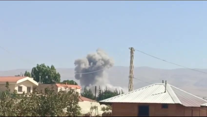 Le raid sur la région de Safri dans la Bekaa