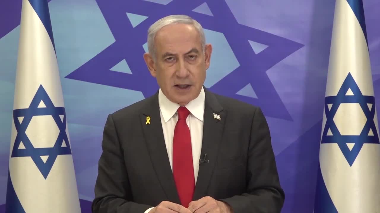 Premier Netanyahu tegen de media: Ik sta hier vandaag om u te informeren dat Yahya Sinwar is gedood, degene die het meest verschrikkelijke bloedbad in de geschiedenis van ons land sinds de Holocaust heeft aangericht.