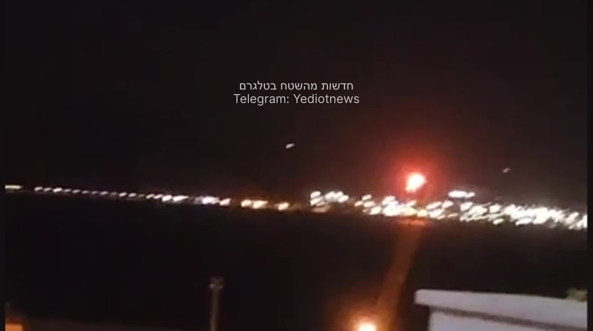 Israeli army spokesman: A short time ago, an unmanned aerial vehicle was intercepted moving towards the territory of the State of Israel from the east. The vessel was intercepted before crossing into the territory of the State of Israel; Photo: Arava Eilat News