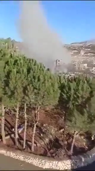 Violent and successive Israeli raids on the town of Sahmar in the Bekaa Valley, eastern Lebanon