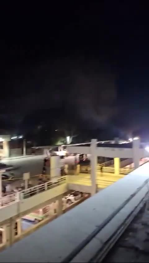 Video shows the Israeli raid that targeted the vicinity of Rafik Hariri Governmental Hospital in Beirut, Lebanon