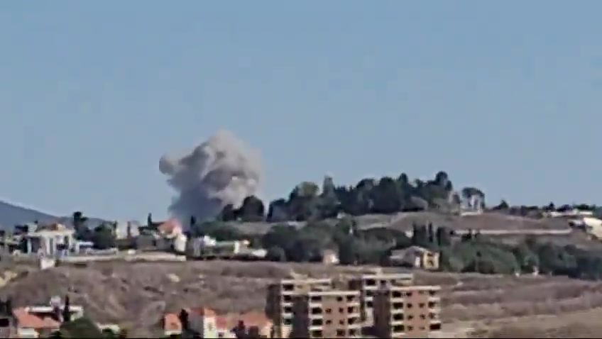 Israeli raid on the town of Kafr Joz