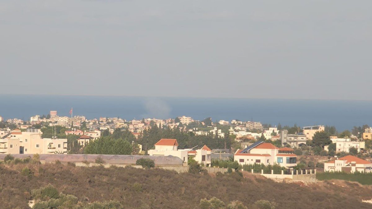 A drone strike targeted the coastal area of the town of Saksakieh, Sidon District, southern Lebanon