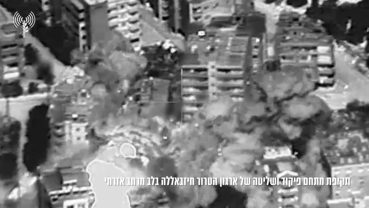 Israeli fighter jets struck around a dozen Hezbollah command rooms near Tyre in southern Lebanon today, the military says. The Israeli army says some of the command rooms belonged to Hezbollah's elite Radwan Force. Israel accuses Hezbollah of placing its command centers and other infrastructure within civilian areas of Lebanon. The Israeli army says it took steps to mitigate civilian harm in the strikes, including using precision munitions and issuing evacuation warnings in advance