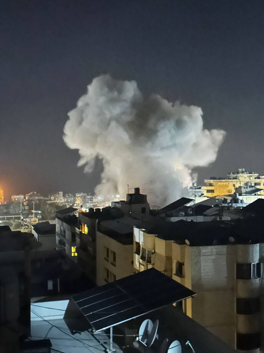 According to information, the raid targeted the area between the Janah and Ouzai districts in Beirut.