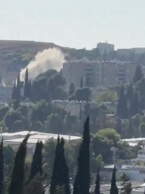 Rocket falls in Karmiel