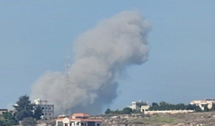 A raid on the outskirts of Abbasiya - Rahhal Tower, near Martyr Mohamed Saad High School