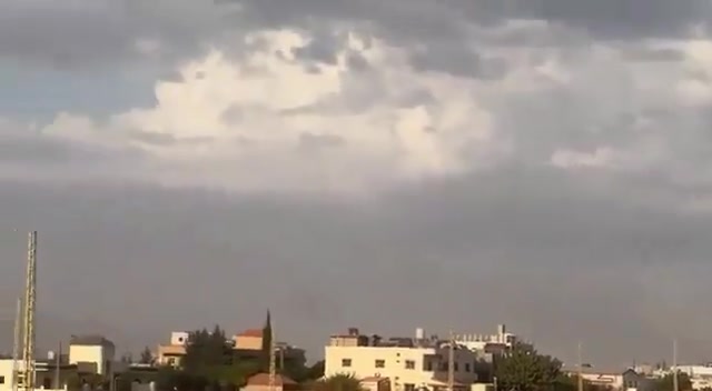 Footage of some of the Israeli airstrikes on the city of Baalbek in eastern Lebanon