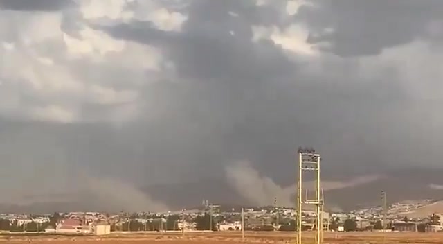 Footage of some of the Israeli airstrikes on the city of Baalbek in eastern Lebanon