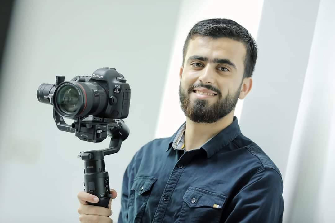 Palestinian Photojournalist Amro Nahed Odeh was killed by an Israeli airstrike on the Al-Shati camp in northern Gaza