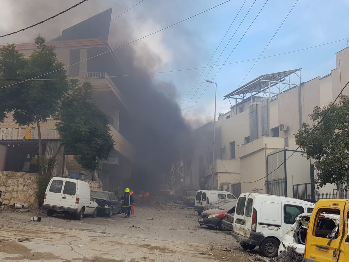 Israëlische inval nabij het overheidsziekenhuis van Tebnin