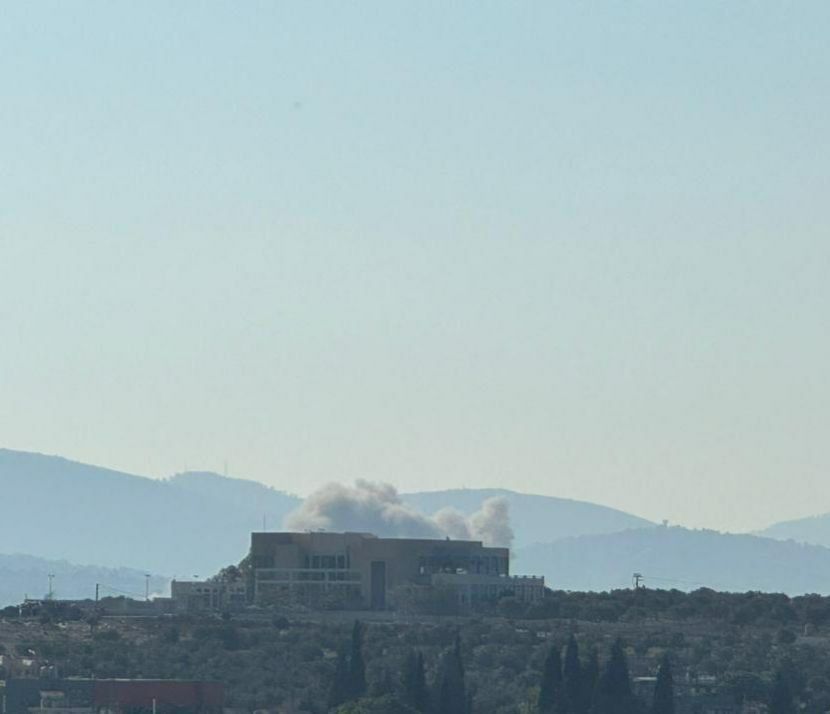 Israëlische luchtvaart lanceert aanval op stad Nabatieh al-Fawqa in Zuid-Libanon