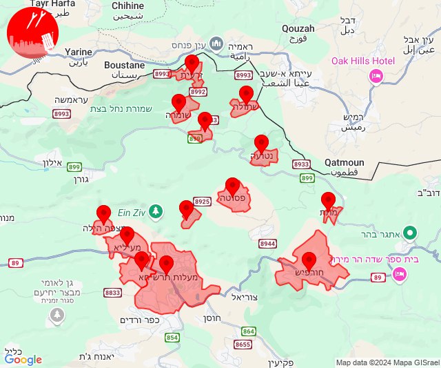 New barrage of rockets towards Maalot Tarshicha, North Israel