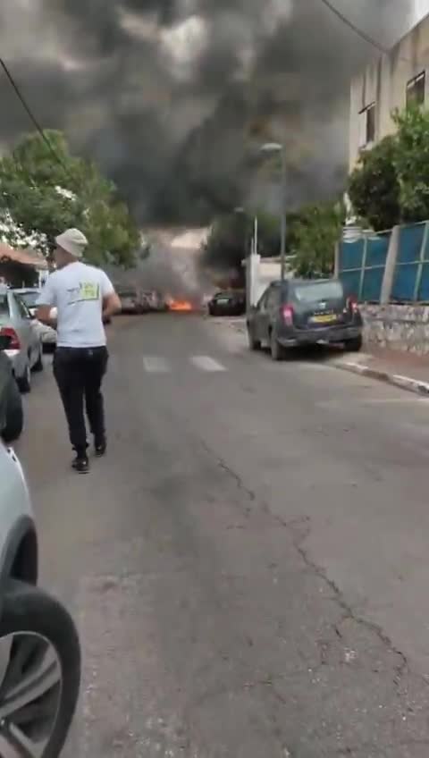 The direct damage to Kiryat Ata